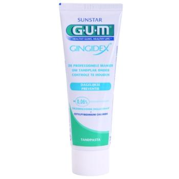 G.U.M Gingidex 0,06% fogkrém a foglepedék ellen és az egészséges ínyért 75 ml