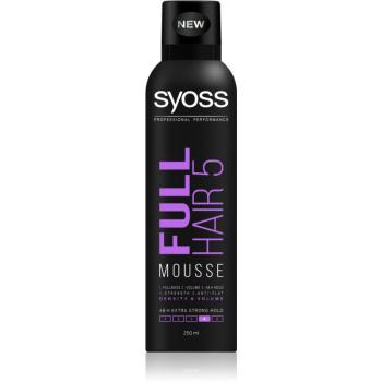 Syoss Full Hair 5 fixáló hab extra erős fixáló hatású 250 ml