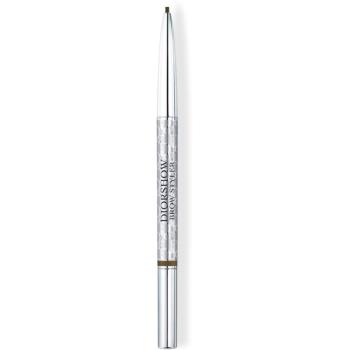 DIOR Diorshow Brow Styler szemöldök ceruza kefével árnyalat 002 Universal Dark Brown 0.09 g