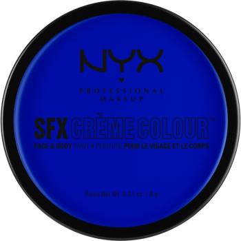 NYX Professional Makeup SFX Creme Colour™ make-up arcra és testre árnyalat 05 Blue 6 g