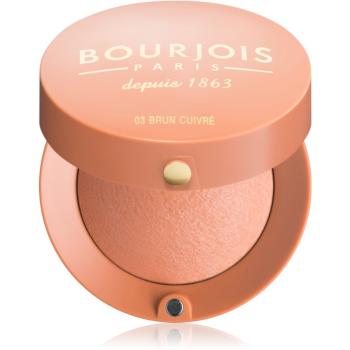 Bourjois Little Round Pot Blush arcpirosító árnyalat 03 Brun Cuivre 2.5 g
