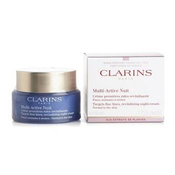 Clarins Multi-Active Night Dry Skin intenzív éjszakai szérum száraz arcbőrre 50 ml