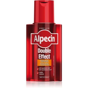 Alpecin Double Effect sampon férfiaknak koffein kivonattal korpásodás és hajhullás ellen 200 ml