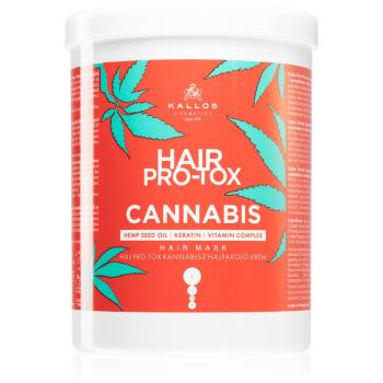 Kallos Hair Pro-Tox Cannabis regeneráló hajmasz kender olajjal 1000 ml
