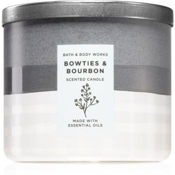 Bath & Body Works Bowties & Bourbon illatos gyertya 411 g