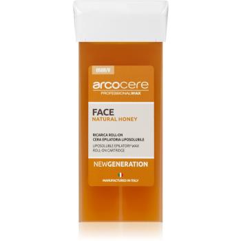 Arcocere Professional Wax Face Natural Honey gyanta szőrtelenítéshez az arcra utántöltő 100 ml
