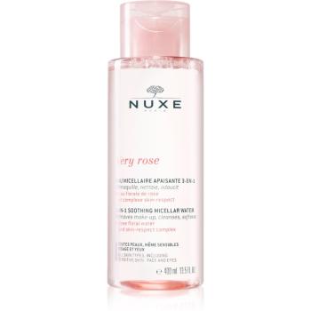 Nuxe Very Rose nyugtató micellás víz az arcra és a szemekre 400 ml