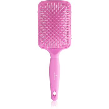 Lee Stafford Core Pink hajkefe a fénylő és selymes hajért Smooth & Polish Paddle Brush