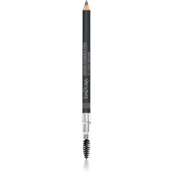 IsaDora Brow Powder Pen szemöldök ceruza kefével árnyalat 07 Light Brown 1,1 g