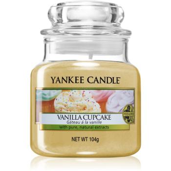 Yankee Candle Vanilla Cupcake illatos gyertya Classic közepes méret 104 g