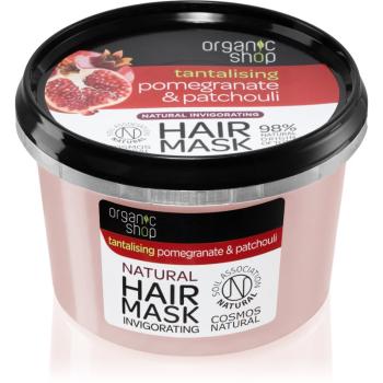 Organic Shop Tantalising Pomegranate & Patchouli energizáló maszk a hajra 250 ml