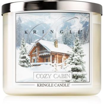 Kringle Candle Cozy Cabin illatos gyertya II. 411 g