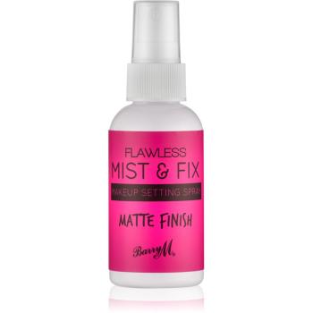 Barry M Flawless Mist & Fix mattító fixáló spray a make-upra 50 ml