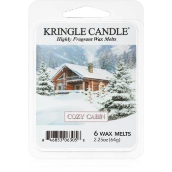 Kringle Candle Cozy Cabin illatos viasz aromalámpába 64 g