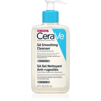 CeraVe SA tisztító és lágyító emulzió normál és száraz bőrre 236 ml