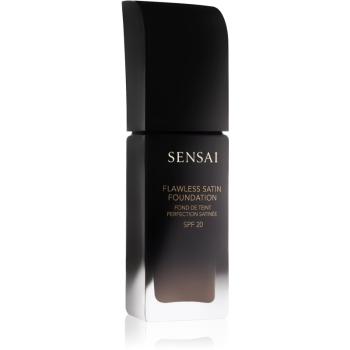 Sensai Flawless Satin Foundation folyékony make-up SPF 20 árnyalat FS204.5 Warm Beige 30 ml
