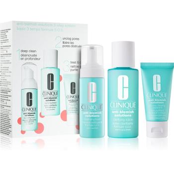 Clinique Anti-Blemish Solutions™ Clear Skin System Starter Kit utazási készlet I. hölgyeknek