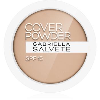 Gabriella Salvete Cover Powder kompakt púder SPF 15 árnyalat 03 Natural 9 g
