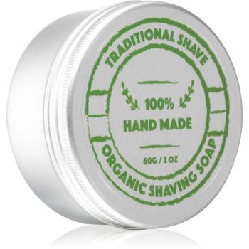 Golden Beards Organic Shaving Soap borotválkozó szappan uraknak 60 g