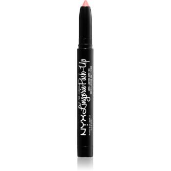 NYX Professional Makeup Lip Lingerie Push-Up Long-Lasting Lipstick mattító rúzs ceruzában árnyalat SILK INDULGENT 1.5 g