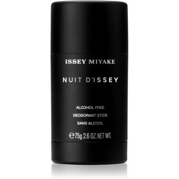 Issey Miyake Nuit d'Issey stift dezodor alkoholmentes uraknak 75 g