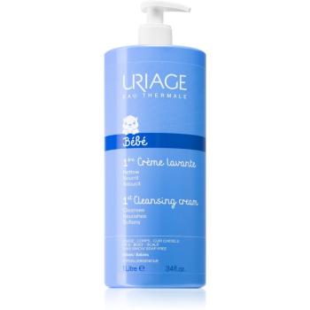 Uriage Bébé 1st Cleansing Cream tisztító krém arcra, testre és hajra 1000 ml