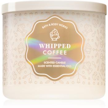 Bath & Body Works Whipped Coffee illatos gyertya 411 g