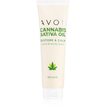 Avon Cannabis Sativa Oil krém kézre és testre kender olajjal 150 ml