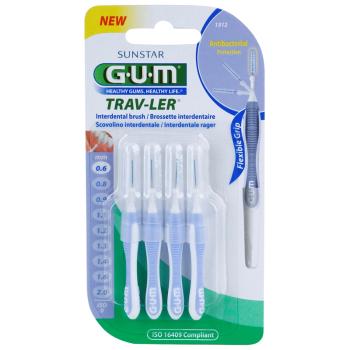 G.U.M Trav-Ler fogköztisztító kefe 4 db 0,6 mm 4 db