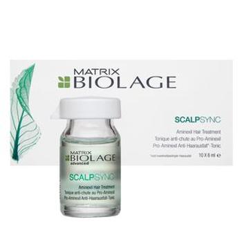 Matrix Biolage ScalpSync Aminexil Hair Treatment hajkúra hajhullás ellen 10 x 6 ml