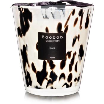 Baobab Pearls Black illatos gyertya 16 cm