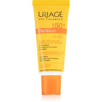 Uriage Bariésun Anti-Brown Spot Fluid SPF 50+ bőrvédő folyadék magas UV védelemmel 40 ml