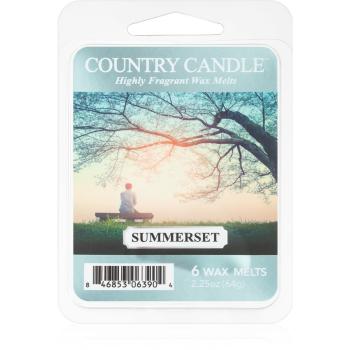 Country Candle Summerset illatos viasz aromalámpába 64 g