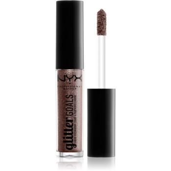 NYX Professional Makeup Glitter Goals Folyékony csillámos szemhéjfesték árnyalat 03 Multiverse 3.4 g
