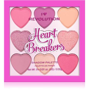I Heart Revolution Heartbreakers szemhéjfesték paletta árnyalat Sweetheart 4.95 g
