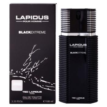 Ted Lapidus Lapidus Pour Homme Black Extreme Eau de Toilette uraknak 100 ml