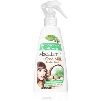 Bione Cosmetics Macadamia + Coco Milk öblítést nem igénylő spray kondicionáló 260 ml