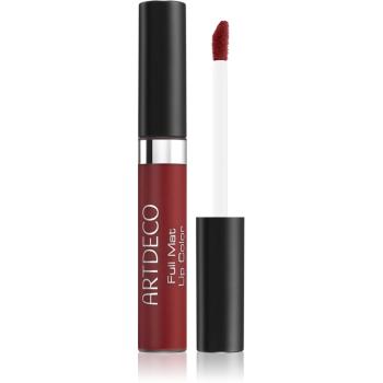Artdeco Full Mat Lip Color tartós matt folyékony rúzs árnyalat 62 Crimson Red 5 ml