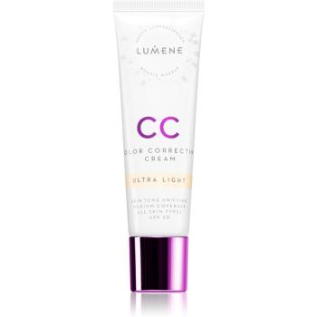 Lumene Color Correcting CC krém az egyenletes bőrszínért árnyalat Ultra Light 30 ml