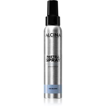 Alcina Pastell Spray színező hajspray azonnali hatással árnyalat Ice-Blond 100 ml