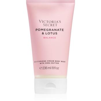 Victoria's Secret Natural Beauty Pomegranate & Lotus krémes tusoló gél hölgyeknek 236 ml