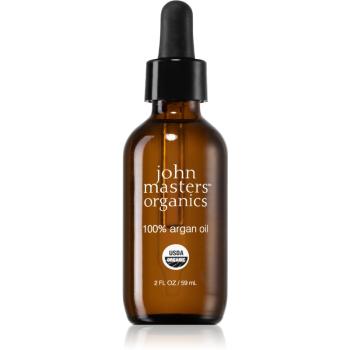 John Masters Organics 100% Argan Oil 100% argán olaj arcra, testre és hajra 59 ml