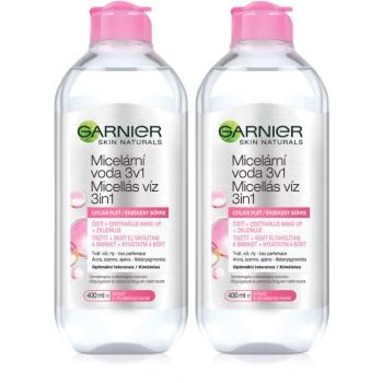 Garnier Skin Naturals micellás víz az érzékeny arcbőrre 2x400 ml