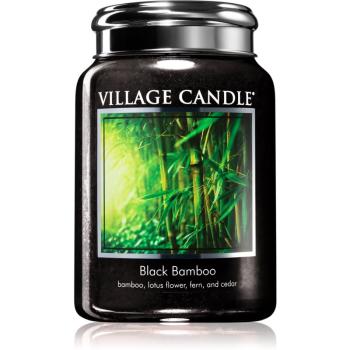 Village Candle Black Bamboo illatos gyertya 602 g
