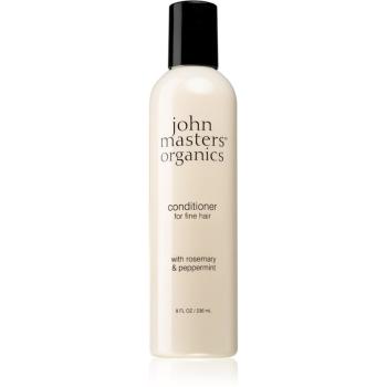 John Masters Organics Rosemary & Peppermint kondicionáló a finom hajért 236 ml