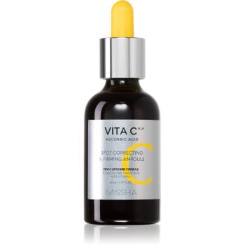 Missha Vita C Plus antioxidáns feszesítő arcszérum a pigment foltok ellen 30 ml