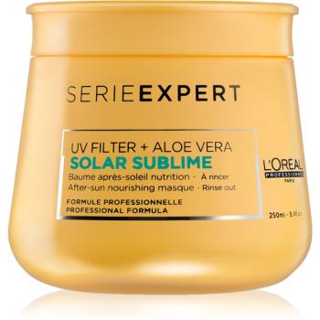 L’Oréal Professionnel Serie Expert Solar Sublime tápláló maszk nap által károsult haj UV szűrővel 250 ml