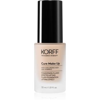 Korff Cure Makeup folyékony make-up lifting hatással árnyalat 01 Creamy 30 ml