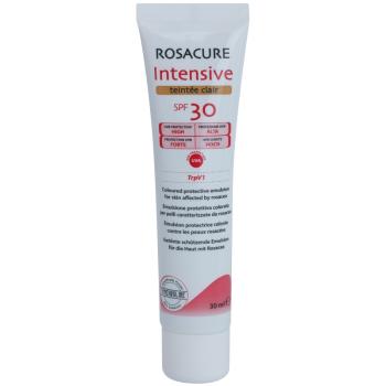 Synchroline Rosacure Intensive tonizáló emulzió érzékeny és bőrpírre hajlamos bőrre SPF 30 árnyalat Clair 30 ml