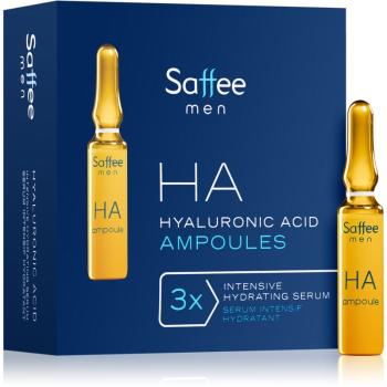 Saffee Men Urban DTX ampulla – 3 napos kezdőcsomag hialuronsavval 3x2 ml